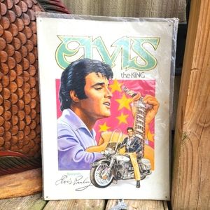 Metal Elvis Poster